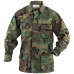 Куртка Mil-tec BDU woodland R\S washed полевая